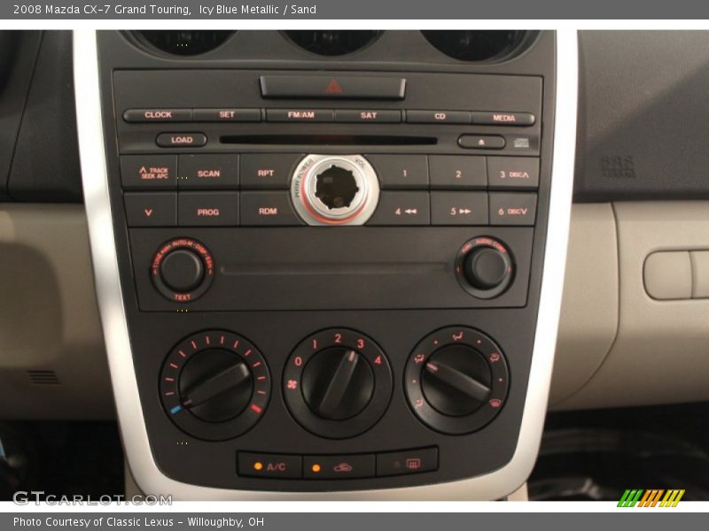 Controls of 2008 CX-7 Grand Touring