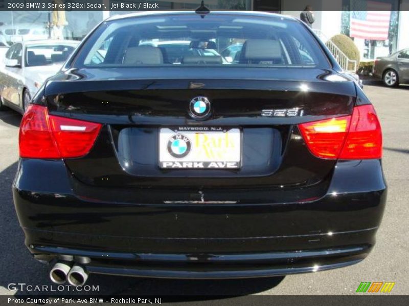 Jet Black / Black 2009 BMW 3 Series 328xi Sedan