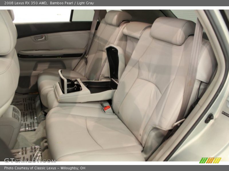 Bamboo Pearl / Light Gray 2008 Lexus RX 350 AWD