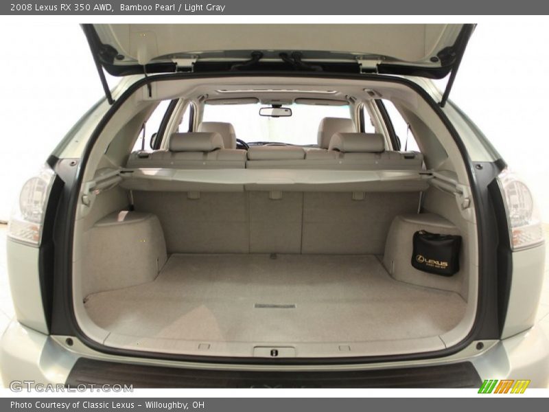 Bamboo Pearl / Light Gray 2008 Lexus RX 350 AWD