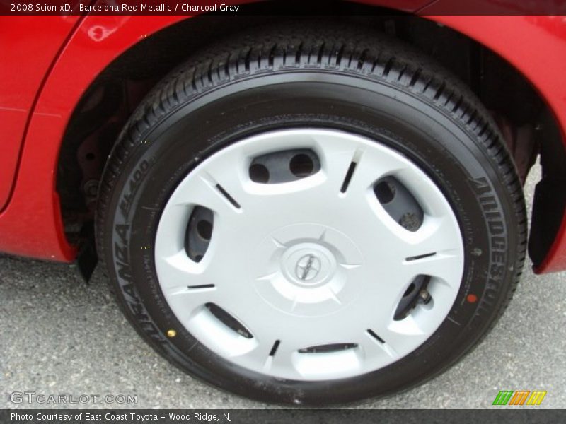 Barcelona Red Metallic / Charcoal Gray 2008 Scion xD