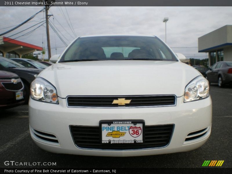 Summit White / Ebony 2011 Chevrolet Impala LS