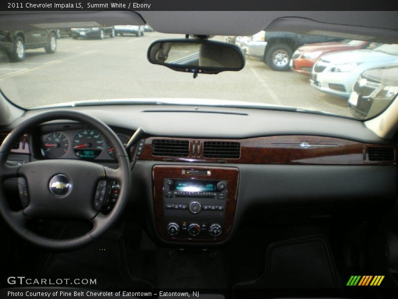 Summit White / Ebony 2011 Chevrolet Impala LS