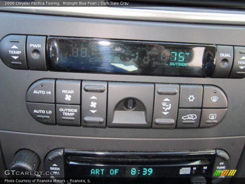 Midnight Blue Pearl / Dark Slate Gray 2006 Chrysler Pacifica Touring