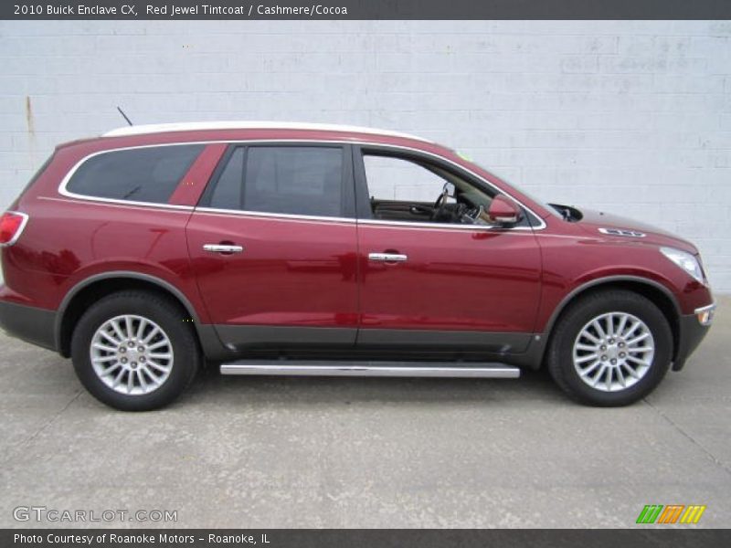 Red Jewel Tintcoat / Cashmere/Cocoa 2010 Buick Enclave CX