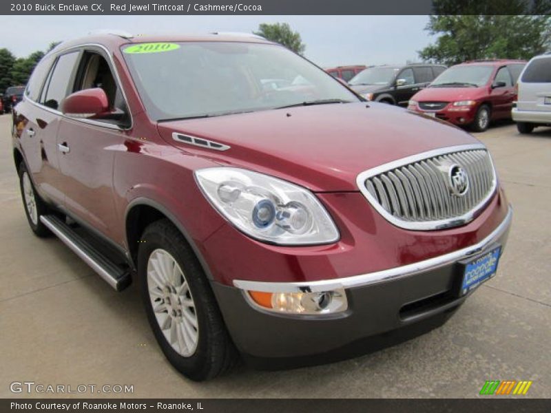 Red Jewel Tintcoat / Cashmere/Cocoa 2010 Buick Enclave CX