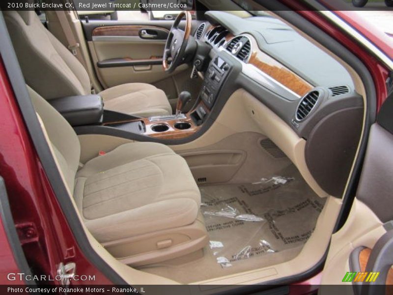 Dashboard of 2010 Enclave CX