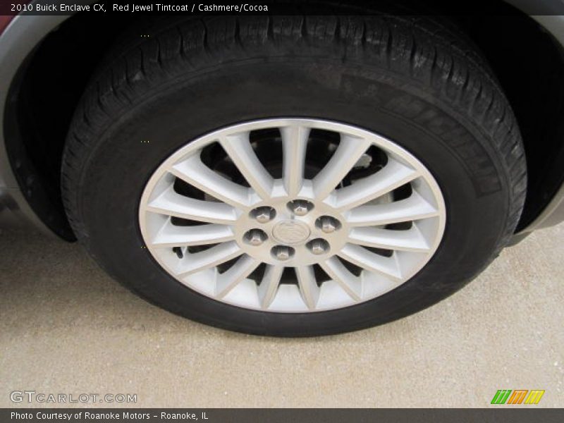 Red Jewel Tintcoat / Cashmere/Cocoa 2010 Buick Enclave CX
