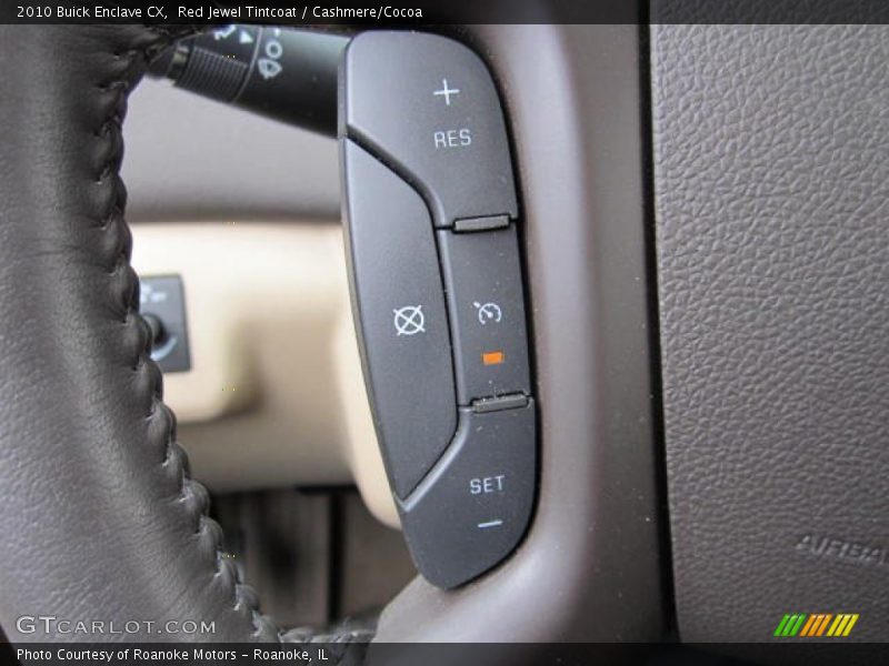 Red Jewel Tintcoat / Cashmere/Cocoa 2010 Buick Enclave CX