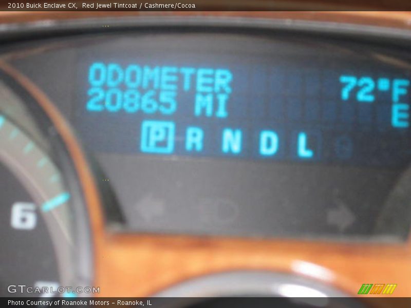 Red Jewel Tintcoat / Cashmere/Cocoa 2010 Buick Enclave CX