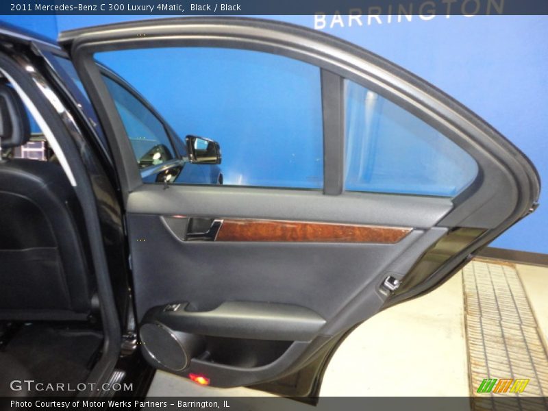 Black / Black 2011 Mercedes-Benz C 300 Luxury 4Matic