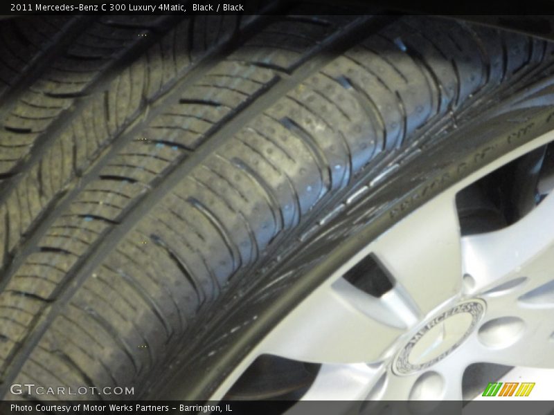 Black / Black 2011 Mercedes-Benz C 300 Luxury 4Matic