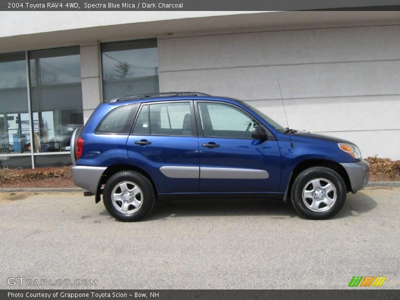 Spectra Blue Mica / Dark Charcoal 2004 Toyota RAV4 4WD