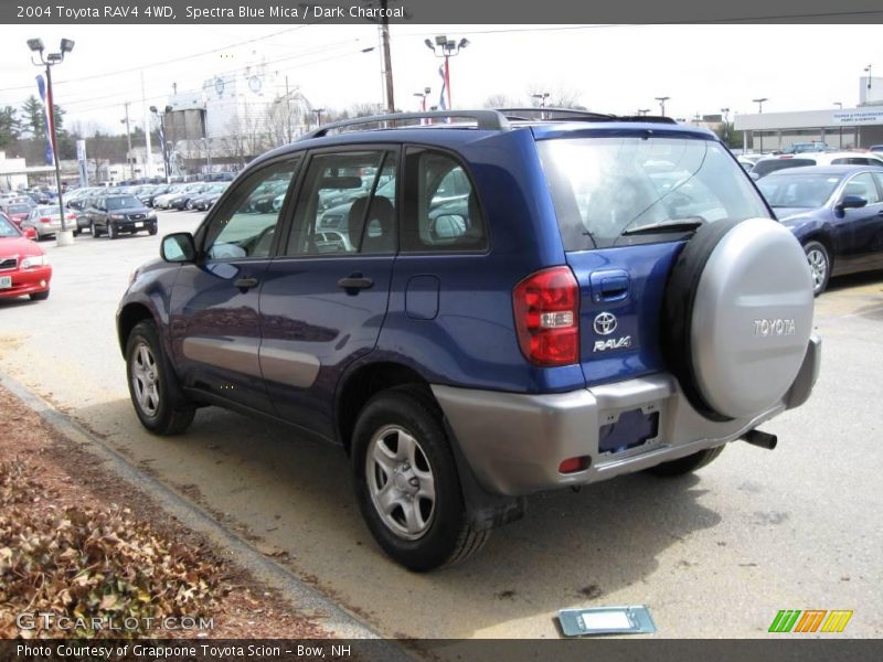 Spectra Blue Mica / Dark Charcoal 2004 Toyota RAV4 4WD