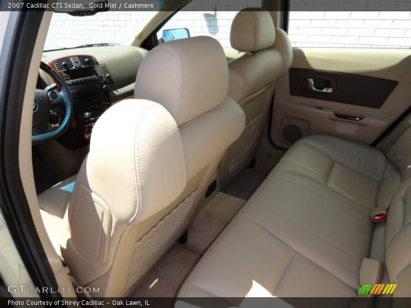 Gold Mist / Cashmere 2007 Cadillac CTS Sedan