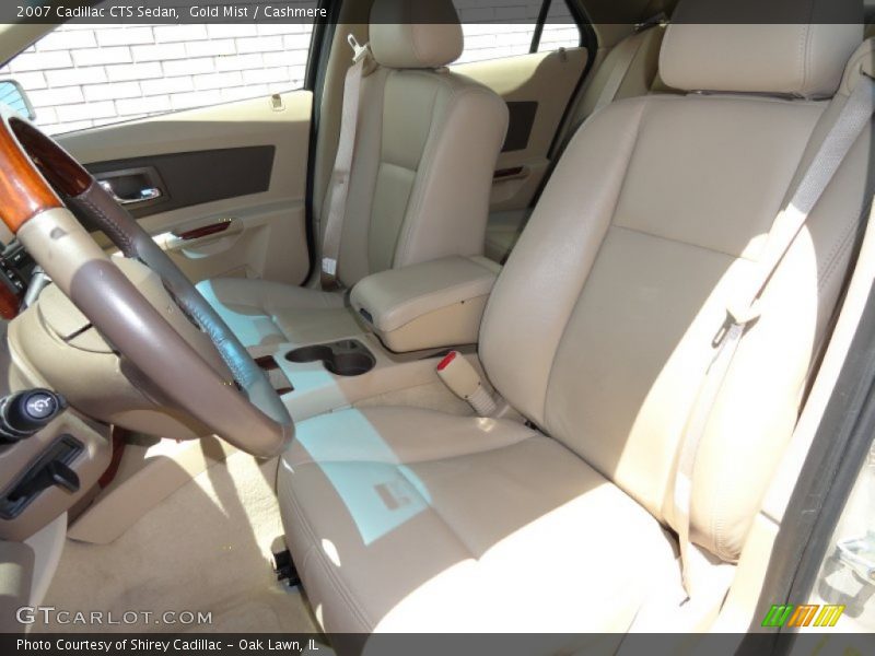 Gold Mist / Cashmere 2007 Cadillac CTS Sedan