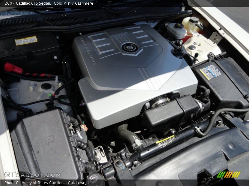 Gold Mist / Cashmere 2007 Cadillac CTS Sedan