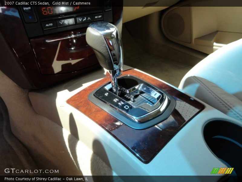 Gold Mist / Cashmere 2007 Cadillac CTS Sedan