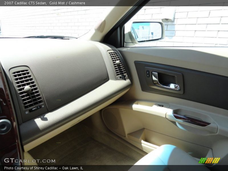 Gold Mist / Cashmere 2007 Cadillac CTS Sedan
