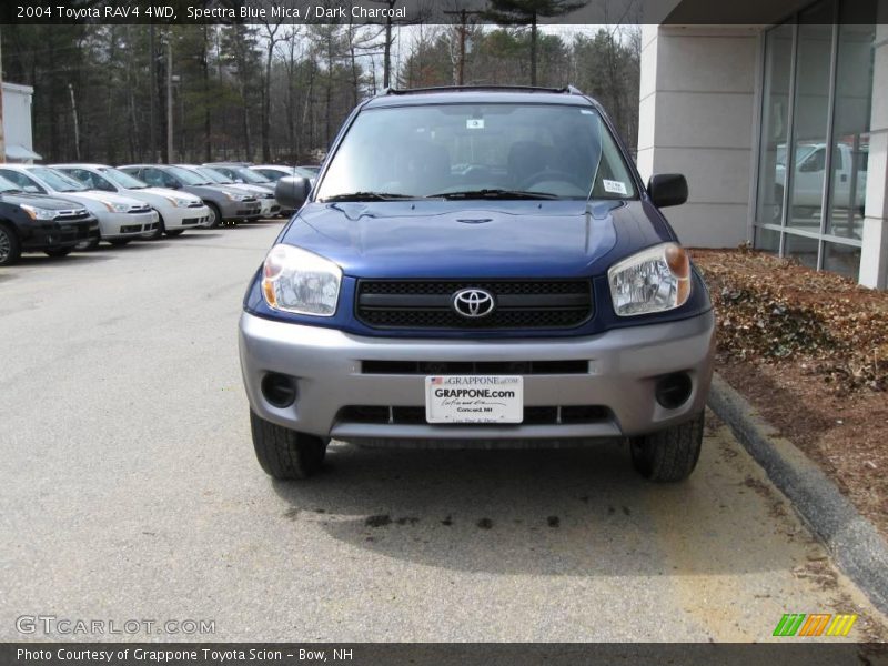 Spectra Blue Mica / Dark Charcoal 2004 Toyota RAV4 4WD