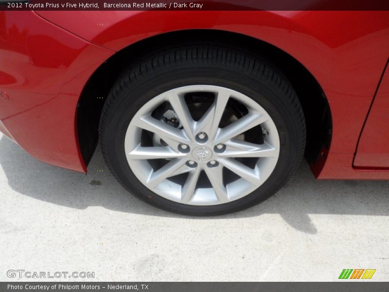  2012 Prius v Five Hybrid Wheel