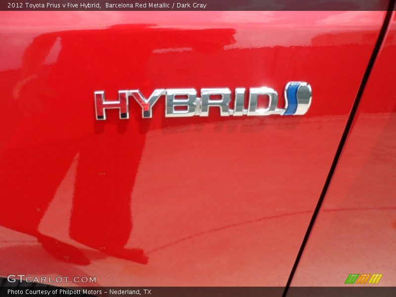  2012 Prius v Five Hybrid Logo