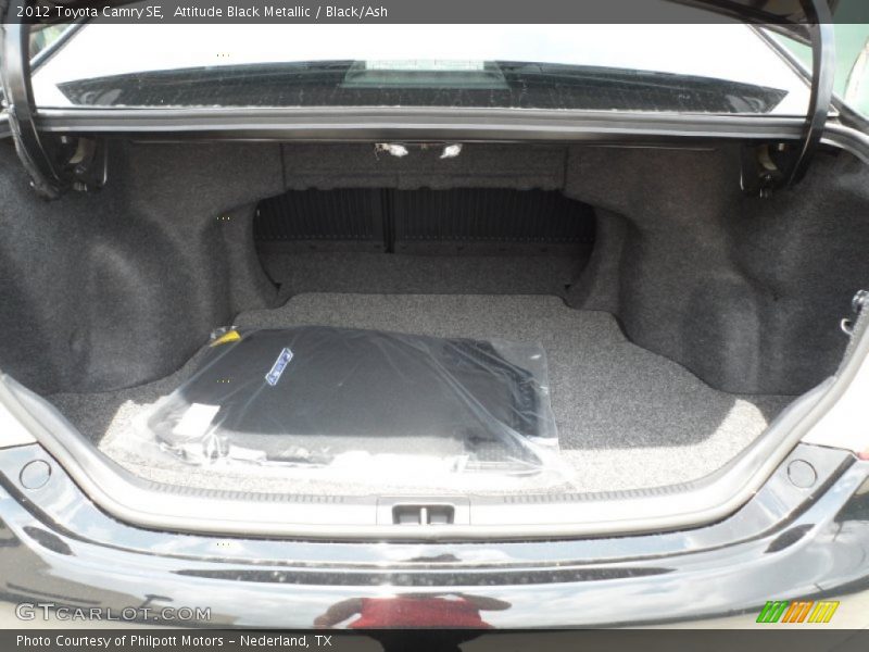  2012 Camry SE Trunk
