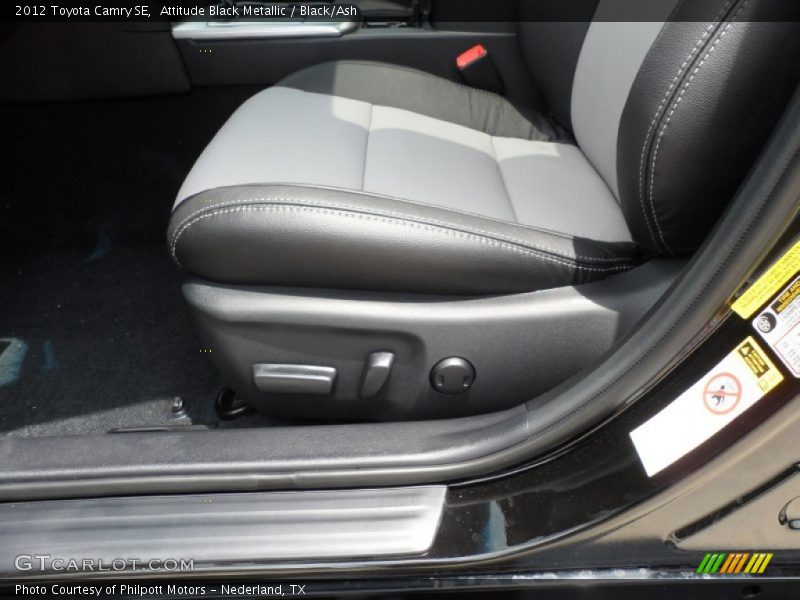 Front Seat of 2012 Camry SE