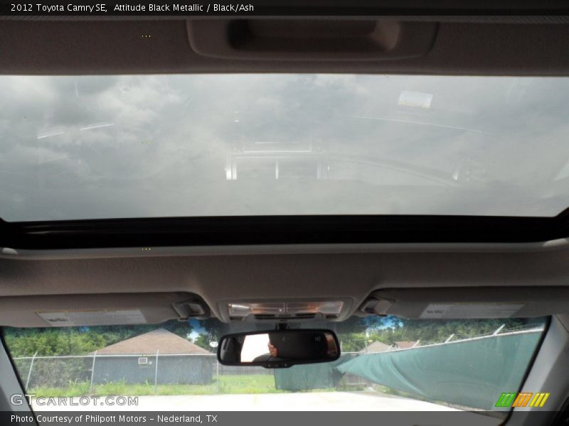 Attitude Black Metallic / Black/Ash 2012 Toyota Camry SE