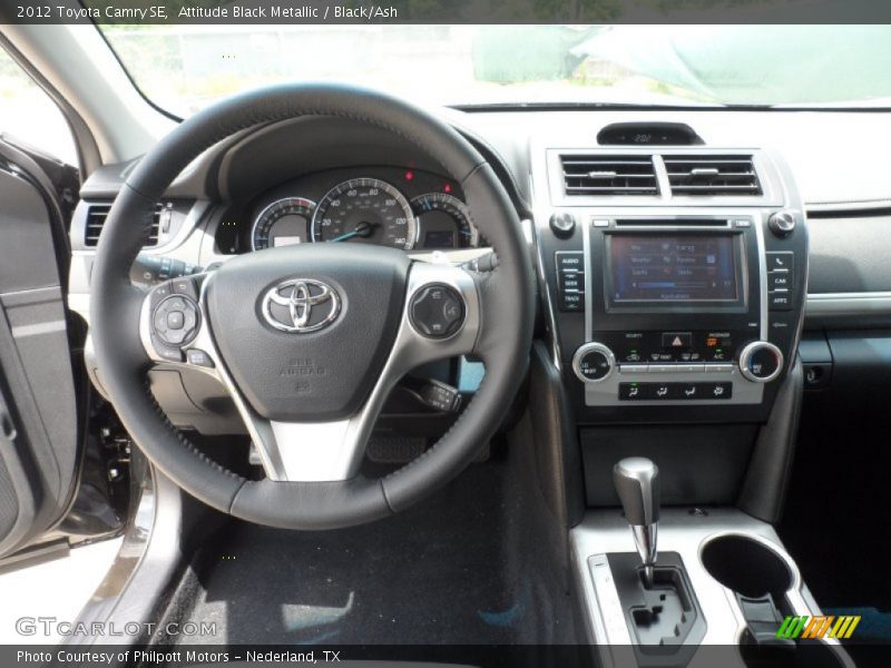 Dashboard of 2012 Camry SE