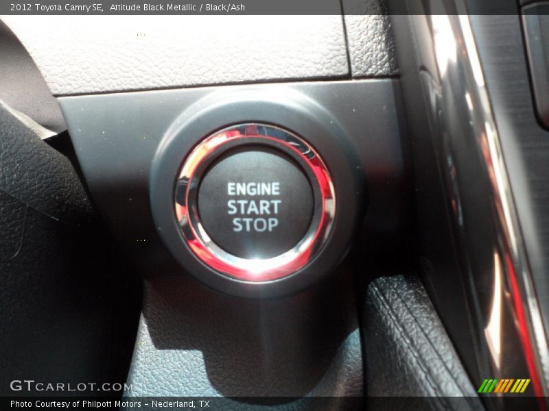 Attitude Black Metallic / Black/Ash 2012 Toyota Camry SE