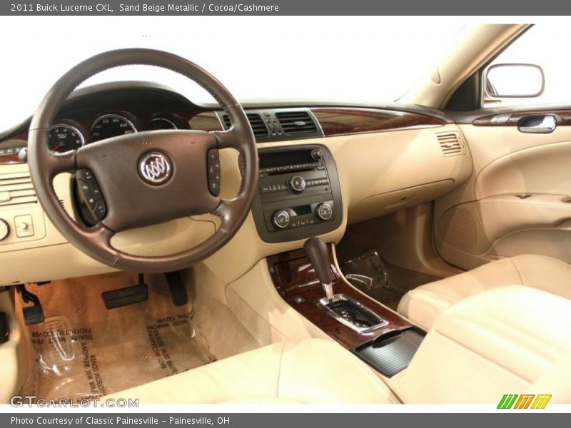 Sand Beige Metallic / Cocoa/Cashmere 2011 Buick Lucerne CXL
