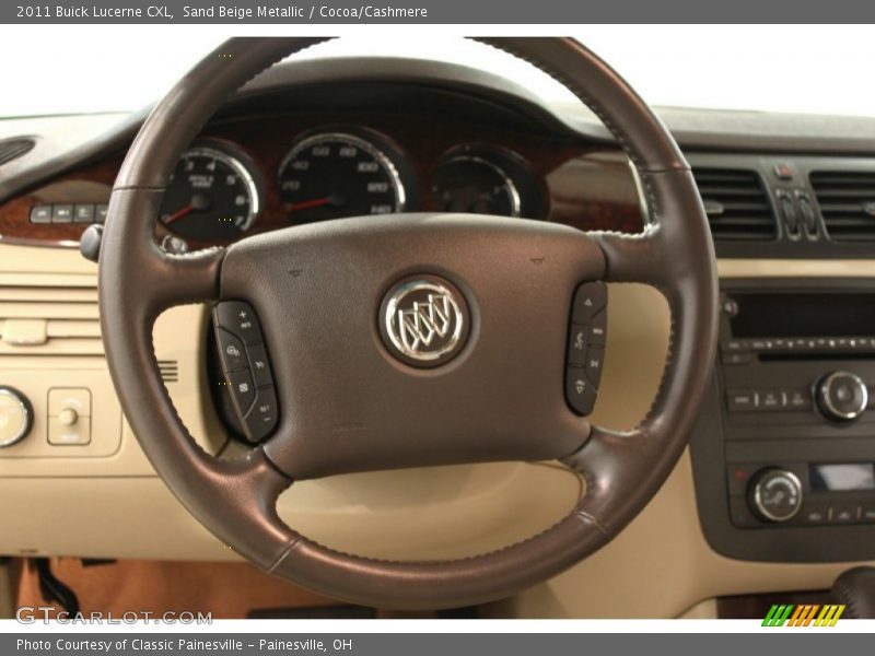 Sand Beige Metallic / Cocoa/Cashmere 2011 Buick Lucerne CXL