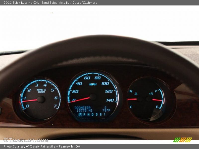 Sand Beige Metallic / Cocoa/Cashmere 2011 Buick Lucerne CXL