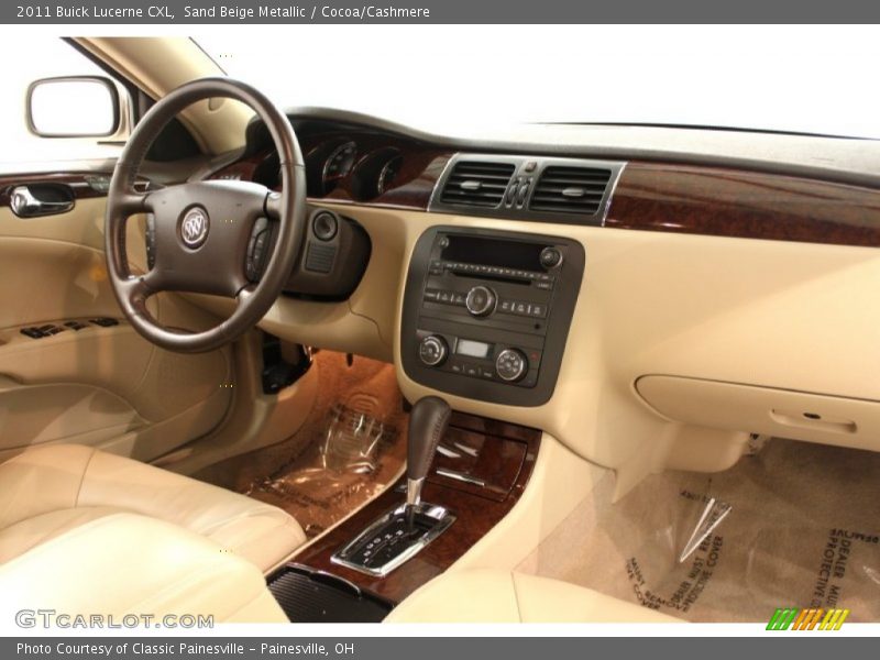 Sand Beige Metallic / Cocoa/Cashmere 2011 Buick Lucerne CXL