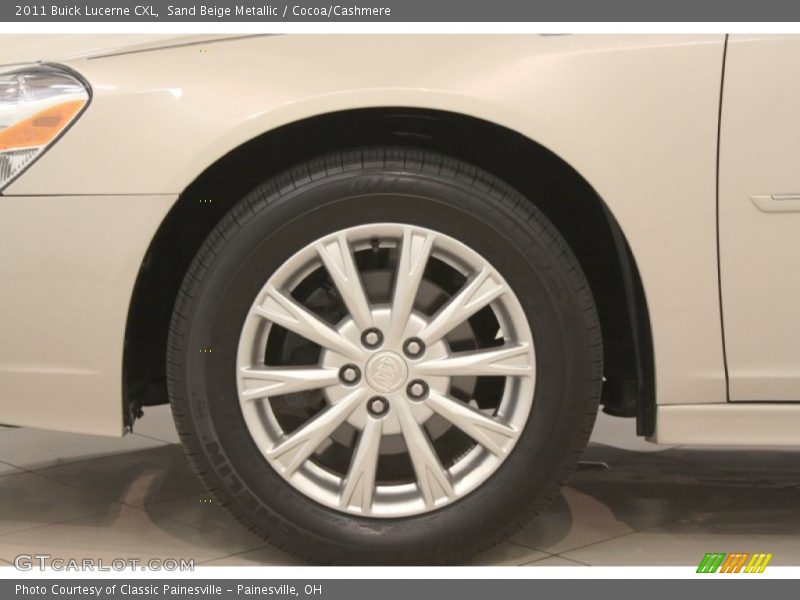 Sand Beige Metallic / Cocoa/Cashmere 2011 Buick Lucerne CXL