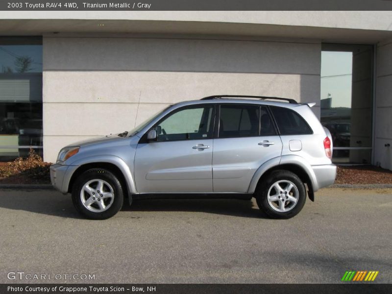 Titanium Metallic / Gray 2003 Toyota RAV4 4WD