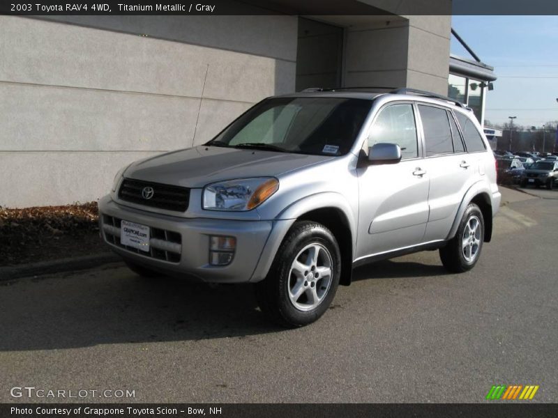 Titanium Metallic / Gray 2003 Toyota RAV4 4WD