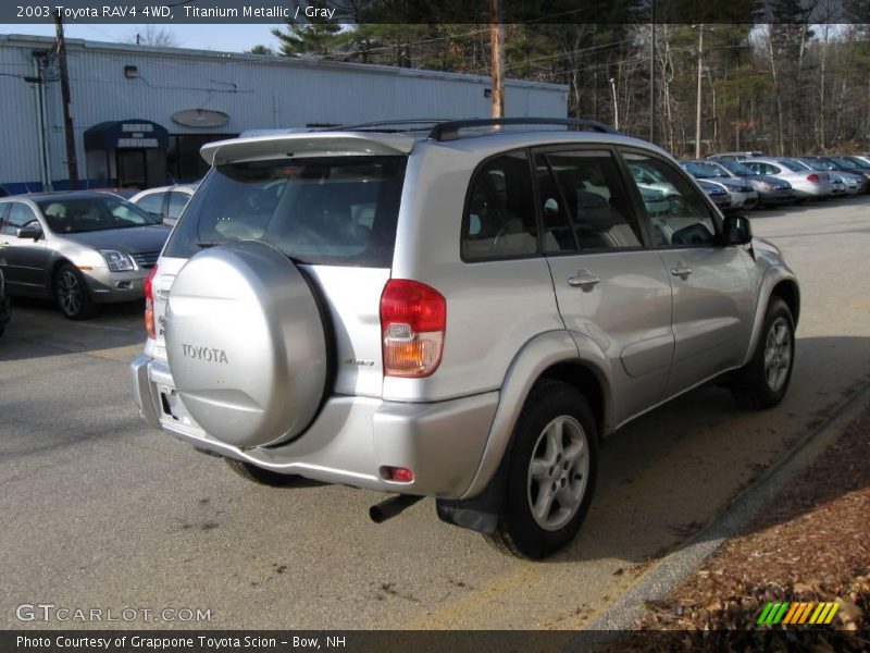 Titanium Metallic / Gray 2003 Toyota RAV4 4WD