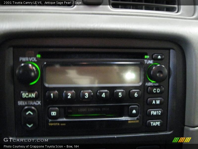 Antique Sage Pearl / Sage 2001 Toyota Camry LE V6