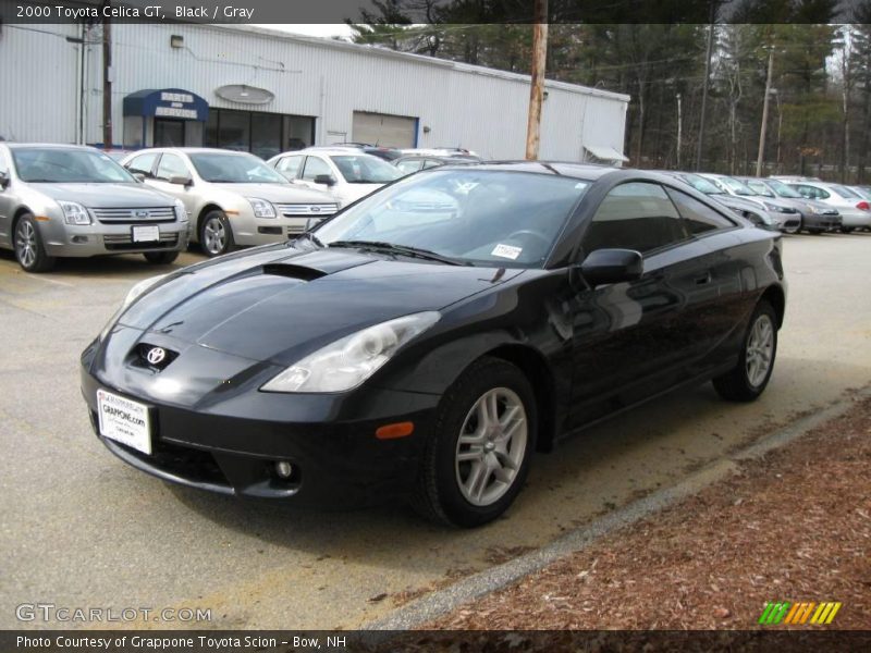 Black / Gray 2000 Toyota Celica GT