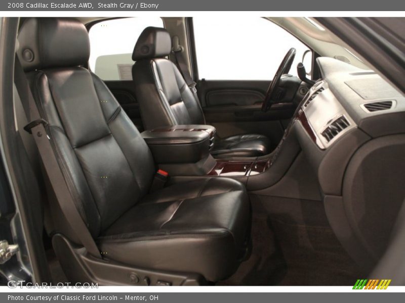 Stealth Gray / Ebony 2008 Cadillac Escalade AWD