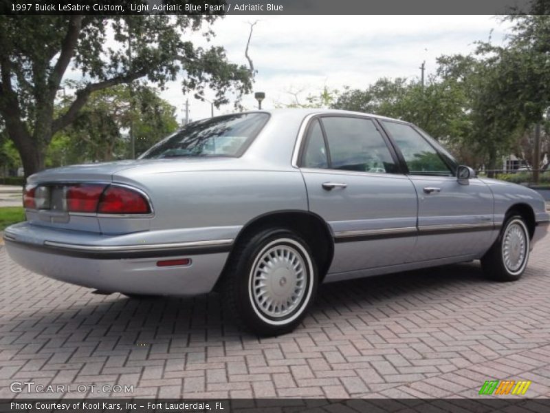 Light Adriatic Blue Pearl / Adriatic Blue 1997 Buick LeSabre Custom