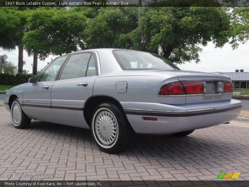 Light Adriatic Blue Pearl / Adriatic Blue 1997 Buick LeSabre Custom