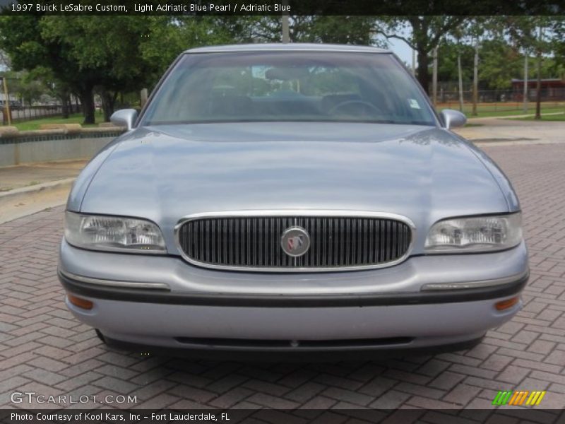 Light Adriatic Blue Pearl / Adriatic Blue 1997 Buick LeSabre Custom