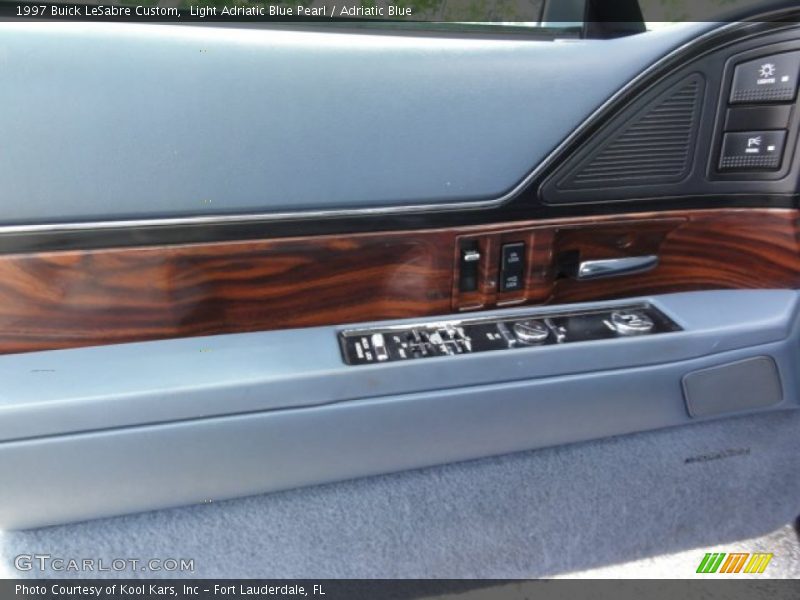 Light Adriatic Blue Pearl / Adriatic Blue 1997 Buick LeSabre Custom