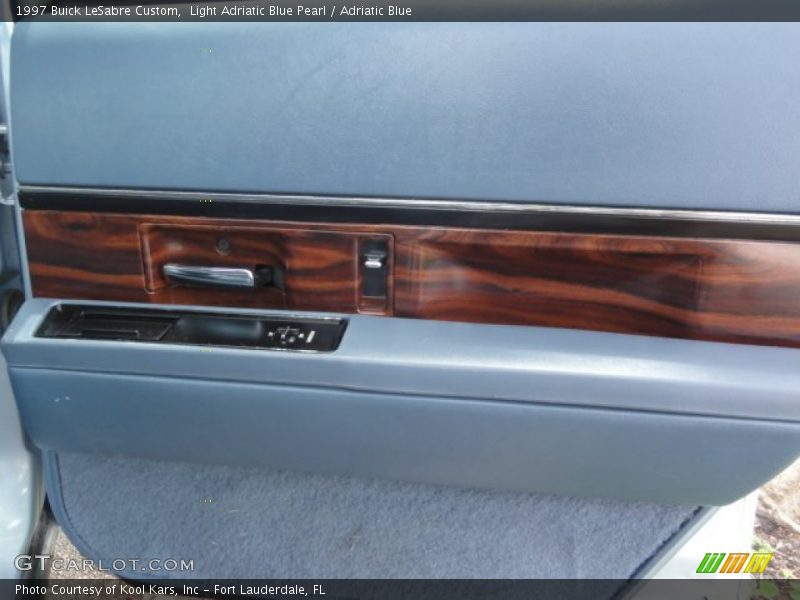 Light Adriatic Blue Pearl / Adriatic Blue 1997 Buick LeSabre Custom