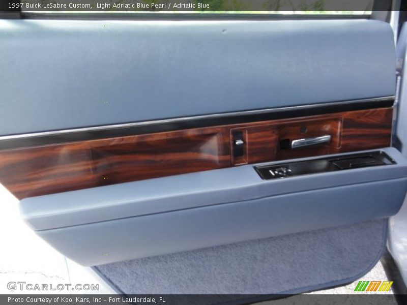 Light Adriatic Blue Pearl / Adriatic Blue 1997 Buick LeSabre Custom