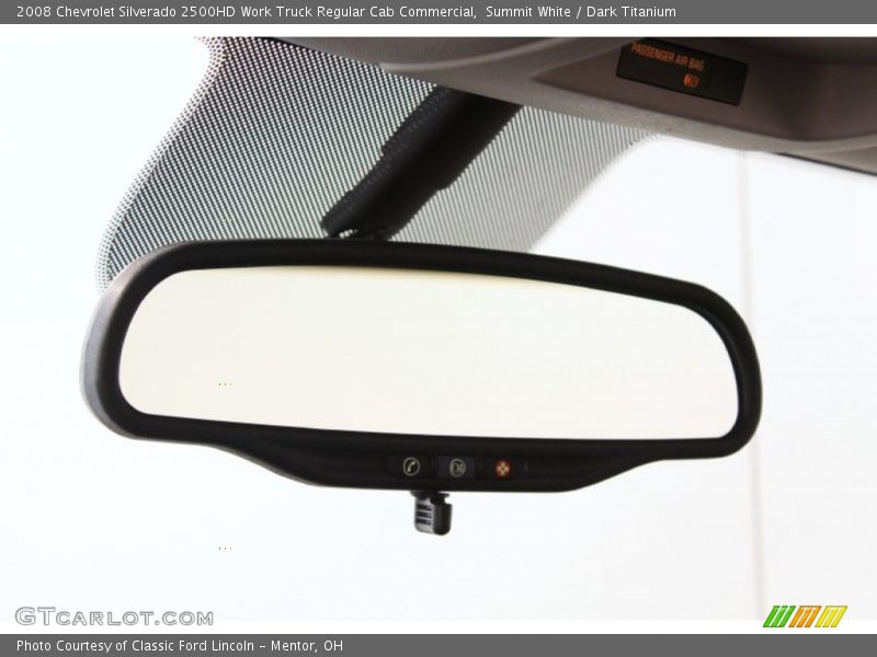 Summit White / Dark Titanium 2008 Chevrolet Silverado 2500HD Work Truck Regular Cab Commercial