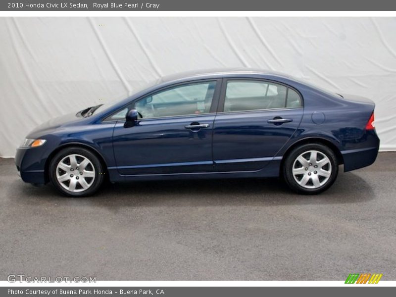  2010 Civic LX Sedan Royal Blue Pearl